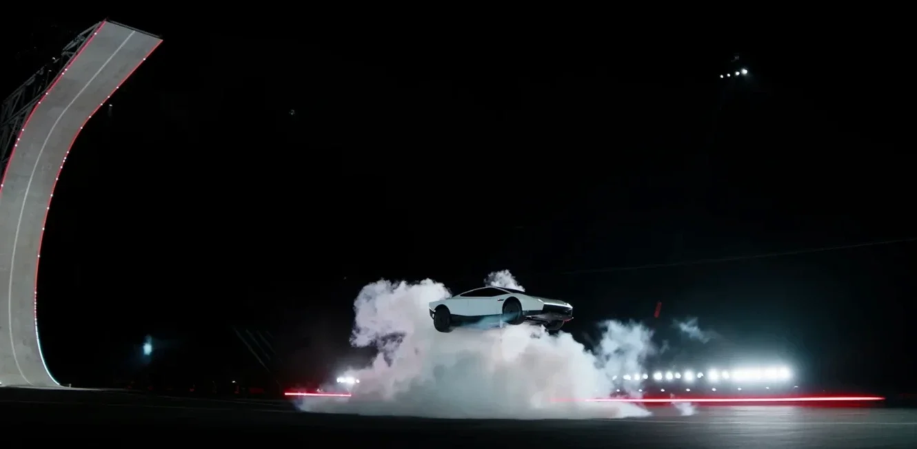 Tesla's "Flying Car": How the Roadster Leaves the Ground, and What It Can't Yet Do Tesla Flying Car screenshot